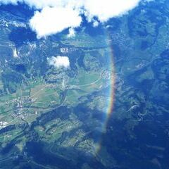 Flugwegposition um 10:31:15: Aufgenommen in der Nähe von Gössenberg, Österreich in 5905 Meter